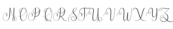 Beautiful Fonts Font UPPERCASE