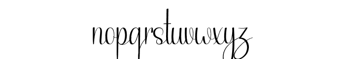 Beautiful Fonts Font LOWERCASE