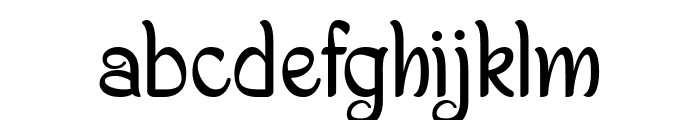 Beautiful In Its Time Font LOWERCASE