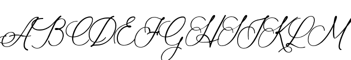 Beautiful Marry Regular Font UPPERCASE