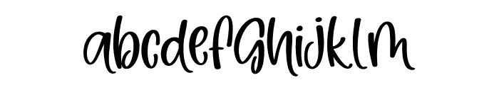 Beautiful Mother Font LOWERCASE