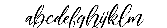 Beautiful Natural Italic Font LOWERCASE