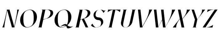 Beautiful Paradise Italic Font LOWERCASE