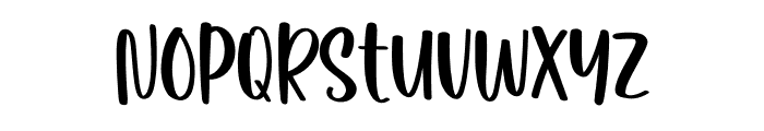 Beautiful Saturday Font LOWERCASE