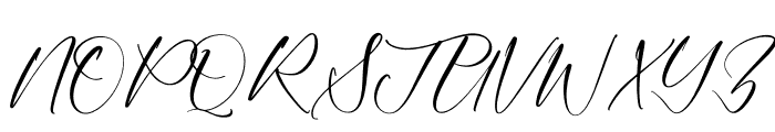 Beautiful Victoria Font UPPERCASE