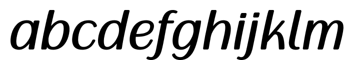 Beautiful in Simplicity Italic Font LOWERCASE