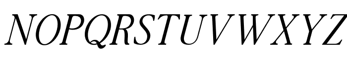 BeautifulNostalgia-Italic Font UPPERCASE
