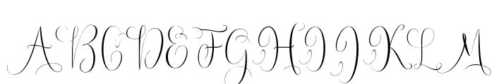 BeautifulSmooth Font UPPERCASE