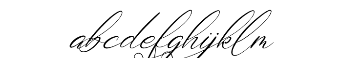 Beautifuly Delight Italic Font LOWERCASE