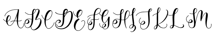 Beautimy Font UPPERCASE