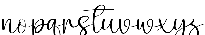 Beautiya Font LOWERCASE