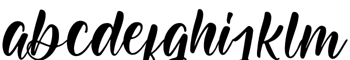 Beauttya Font LOWERCASE