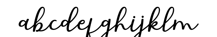 Beauty Agustine Font LOWERCASE
