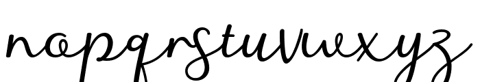 Beauty Agustine Font LOWERCASE