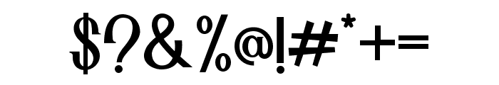 Beauty Alesha Serif Font OTHER CHARS