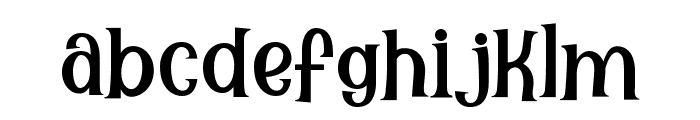 Beauty Alesha Serif Font LOWERCASE