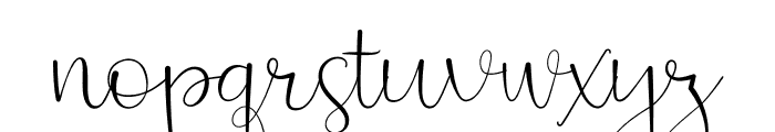 Beauty And Love Script Font LOWERCASE