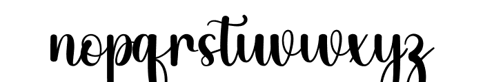 Beauty Angelica Font LOWERCASE