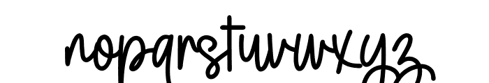 Beauty Ayes Font LOWERCASE