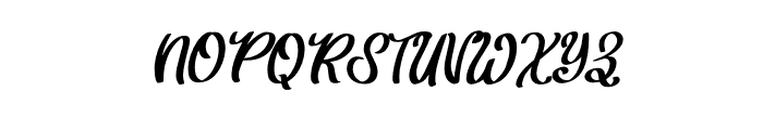 Beauty Christmas Italic Font UPPERCASE