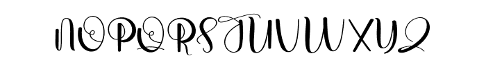 Beauty Daisy Font UPPERCASE
