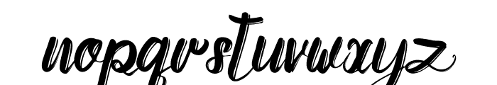 Beauty Diary Font LOWERCASE