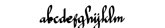 Beauty Lilith Font LOWERCASE