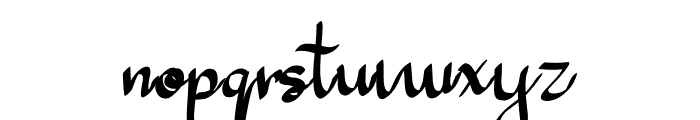 Beauty Lilith Font LOWERCASE