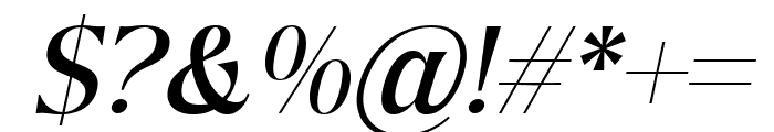 Beauty Modelina Italic Font OTHER CHARS