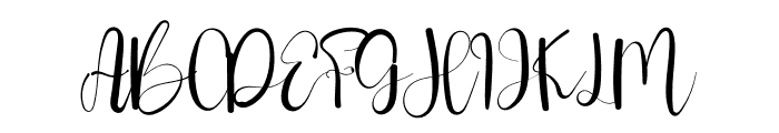 Beauty Of Mommy Font UPPERCASE