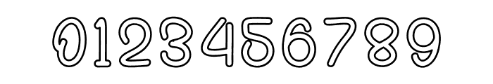 Beauty Outline Font OTHER CHARS