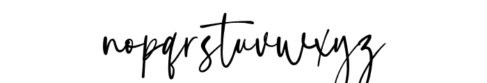Beauty Romantic Font LOWERCASE