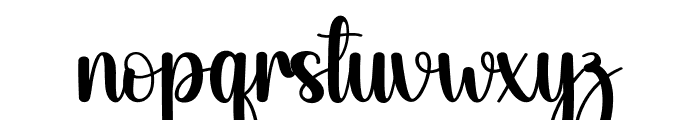 Beauty Santa Font LOWERCASE