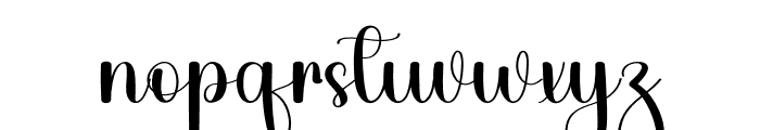 Beauty Saturday Font LOWERCASE