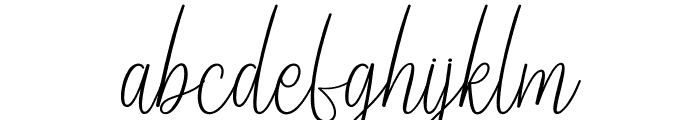 Beauty Sugar Font LOWERCASE