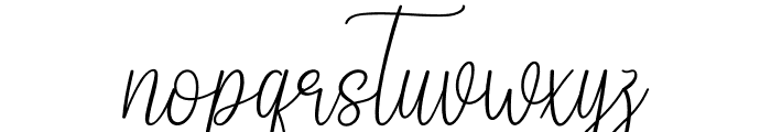 Beauty Sugar Font LOWERCASE