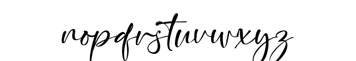 Beauty Touch Regular Font LOWERCASE
