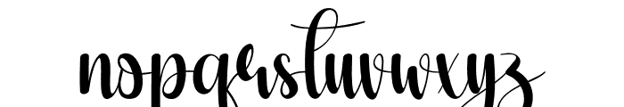 Beauty Vacation Font LOWERCASE