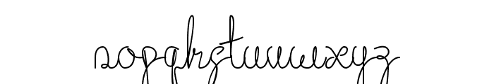 Beauty baey Font LOWERCASE