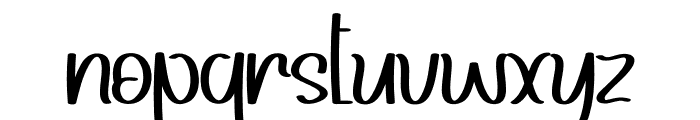 Beauty1 Font LOWERCASE