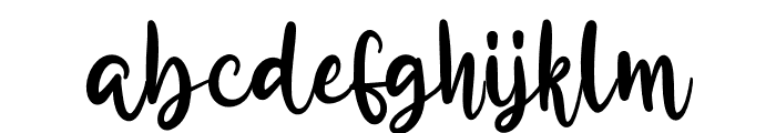 BeautyAbigail Font LOWERCASE