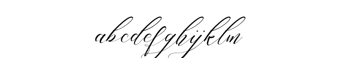 BeautyAngelique Font LOWERCASE