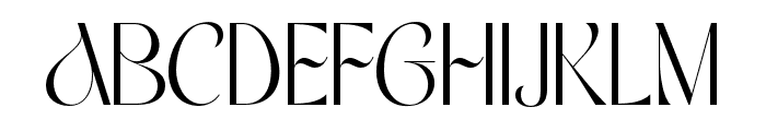 BeautyGarden-Regular Font UPPERCASE