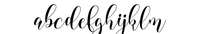 BeautyHome Font LOWERCASE