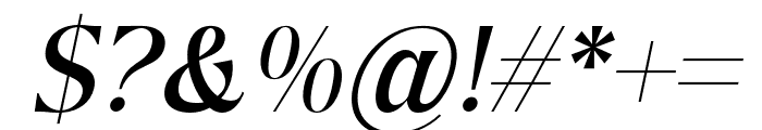 BeautyModelina-Italic Font OTHER CHARS
