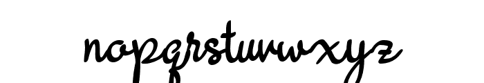 BeautyRains Font LOWERCASE