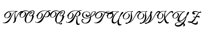 BeautyReflections-Custome Font UPPERCASE