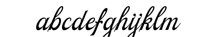 BeautyReflections-Regular Font LOWERCASE