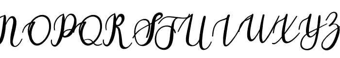 Beautyful Font Font UPPERCASE