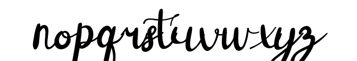 Beautyful Font Font LOWERCASE